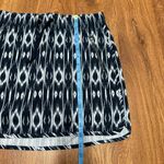 Athleta  Reflection Stretch Skort Attached Short Navy Blue Ikat Womens Size Small Photo 7