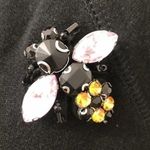 Karen Kane Bee Embellished Sweater Black Medium Photo 4