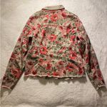 DG2 Reversible Floral & Khaki Women's Jacket Small Red Photo 8