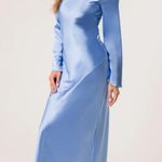Line and Dot  Gramercy Satin Maxi Dress Photo 0