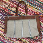 Those Carls Girls Montecito Handloomed Linen Oversized Tote Travel Bag Photo 2