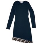 Good American *New  Peepin' Asymmetrical Black Bodycon Dress Womens Size 2 Photo 2