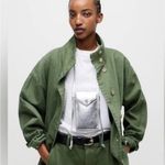 J.Crew Gracie Silver Leather Crossbody Phone Bag NEW Photo 9