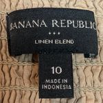 Banana Republic Factory Leopard Print Linen-Blend Cropped Bustier Top Size 10 Photo 6