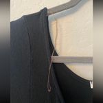 Entro  long sleeve black and burgundy chevron maxi dress size small Photo 3