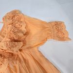 Tularosa  Crawford Dress in Cantaloupe Orange XXS Photo 5