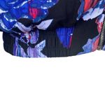 Belle Sky Belle & Sky women's size small blue black long sleeve zip up bomber jacket Photo 7