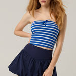 Aerie OFFLINE By Real Me Bubble Skort Womens Color: Royal Navy Photo 0