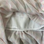 ALC Frank A.L.C. Pink Pastel Water Color Silk Maxi Skirt Size 6 Photo 5