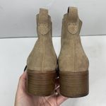  Korkease Sz 7.5 Mindo Bootie Distressed Suede Leather Pull On Women's Photo 9