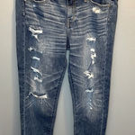 Abercrombie & Fitch  Women's Distressed‎ Boyfriend Jeans Size 10 Photo 0