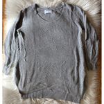 Old Navy gray v-neck tunic sweater Photo 1
