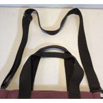 SunshineJing Women's Canvas Shoulder Tote Bag Rose/Brown Handles Photo 1