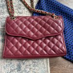 Rebecca Minkoff  Mini Affair Quilted Chain Crossbody Burgundy Photo 1