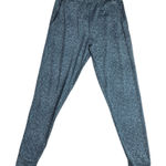 PINK - Victoria's Secret Victoria's Secret PINK Active High Waisted Track Pants‎ Women Size M Blue Gray Photo 0