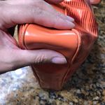 Fendi Vintage Metallic Terracotta Tote Bag Photo 10