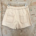 Sandro Paris Carpenter Shorts in Natural Photo 4