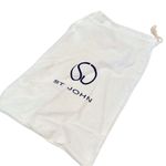 St. John  Satin Pumps Floral Rhinestones Women's‎ 7B Black Strappy Mule Vintage Photo 6