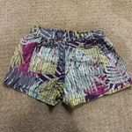 Cali 1850 Cali1 850 Women's Small Linen Shorts - Drawstring Printed Pants with Pockets Photo 2