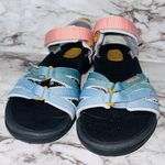 Teva  | Tirra Light Earth Multi Strappy Sports Sandals | Black | Womens | 6 Photo 0