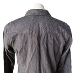 Ralph Lauren NWT, Lauren  Western Long Sleeve Black Denim Pearl Snap Shirt, Sz M Photo 9