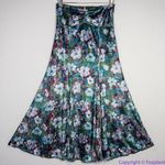 Free People NEW  dress‎ Carpe Diem Convertible Maxi Skirt Floral Velvet Dress, XS Photo 2