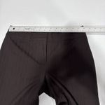 INC Womens Straight Leg Dress Pants Size 2 Brown Stripes Career wear Business Photo 4