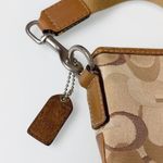 Coach 10148 Vintage Y2K Optic Tan Brown Signature Swing Bag Crossbody Bag Photo 9