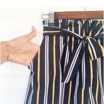 Striped Black and Gold Women's Shorts Photo 3