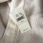 American Eagle  Oversized Relaxed ivory ecru cream Pullover Hoodie Photo 3