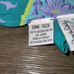Diane Von Furstenberg  Turquoise & Purple 1 Pc Swimsuit Sarong & Hair Scrunchie Photo 12