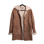 Mill Valley Sheepskin & Leather Co. Tan Suede Shearling Jacket Penny Lane 6 Photo 4
