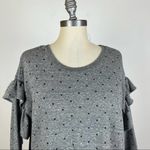 Current/Elliott Ruffle Polka Dot Sweater Photo 2