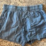 Gap Chambray Elastic Waist Shorts Photo 0
