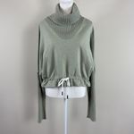 Varley  Britannia Turtle Neck Sweater in Desert Sage‎ Size Small Photo 5