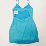 superdown  Micah Mini Dress in Teal Photo 1