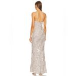 Michael Costello  x REVOLVE Marlene Gown in Frost‎ size medium NWT Photo 1