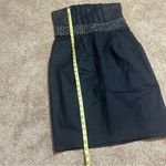 Loft NWT Ann Taylor  Dress Sz 12 Tall Black Eyelet Strapless Cocktail Party Dress Photo 8