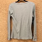 Womans Henley Top Medium Y2K Bella Swan Elena Gilbert Ribbed Knit Green Photo 7