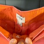 J.Crew Coral Scalloped Women's Shorts | Size 6 Photo 1