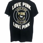 PINK - Victoria's Secret Victoria's Secret VS PINK Lace Up T-Shirt Shirt Photo 0
