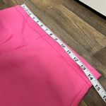 J.Crew Hot Pink Pencil Skirt with Scalloped Hem 100%Cotton Photo 4