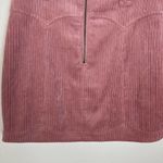 For Love & Lemons Pink Corduroy Mini Skirt Photo 4