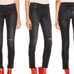 R13  Alison Skinny Snakeskin Jeans Photo 1