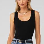 Good American Black Scuba Scoop Tank  Photo 0