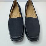 Naturalizer N5 Comfort Black Leather And Fabric Loafers Size 8W Photo 1