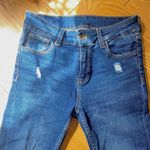 ZARA Dark Wash Skinny Jeans Photo 2
