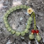 2/$25 or 3/$35 NWOT Elegant Green Beaded Chinese Photo 0