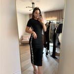 SheIn  Casual Black Midi Dress Photo 1