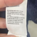 American Eagle  Lace Dress Womens Size Medium Bell Sleeve Cami Midi Blue Crochet Photo 6